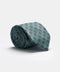 Jacquard Tie 7 cm Green