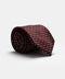 Jacquard Tie 7 cm Maroon