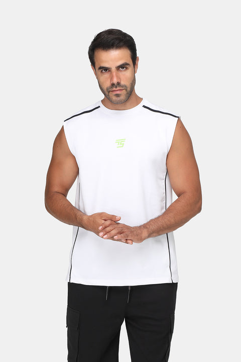 Regular Fit Sports T-Shirt White