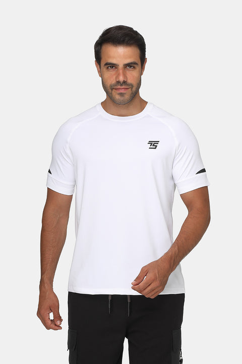 Regular Fit Sports T-Shirt White