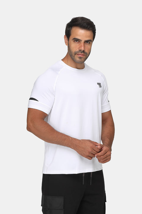 Regular Fit Sports T-Shirt White