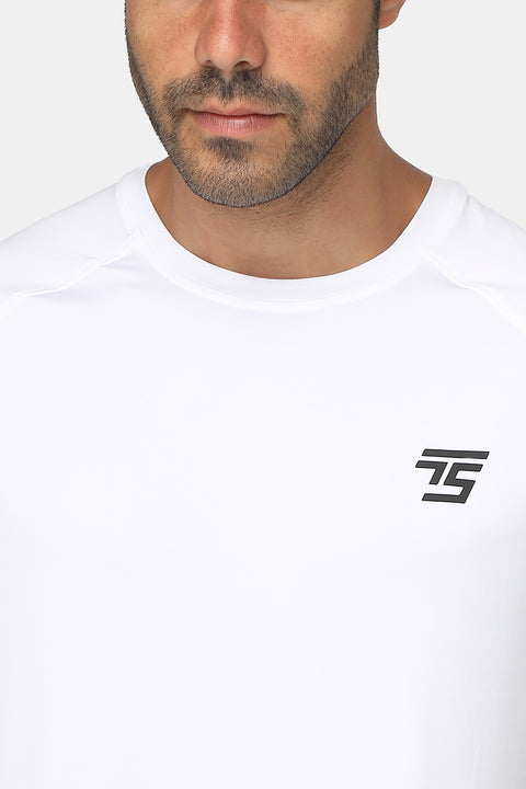 Regular Fit Sports T-Shirt White
