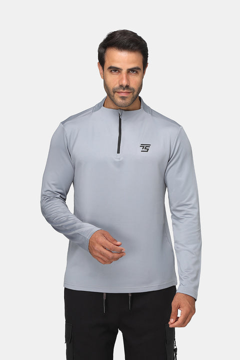 Regular Fit Sports T-Shirt Gray