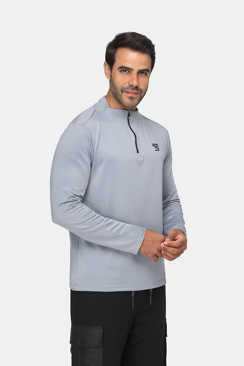 Regular Fit Sports T-Shirt Gray