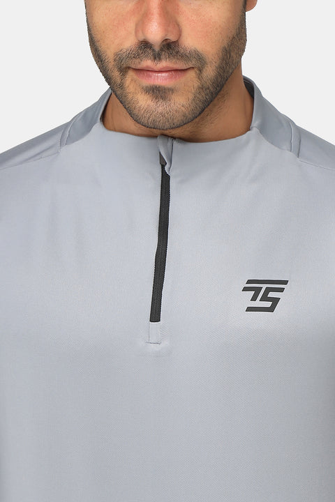 Regular Fit Sports T-Shirt Gray