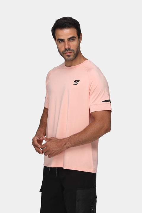 Regular Fit Sports T-Shirt Orange
