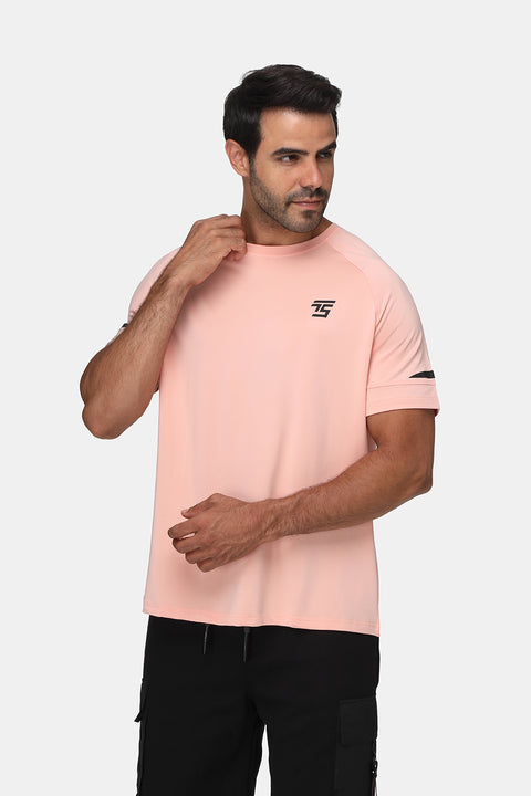 Regular Fit Sports T-Shirt Orange