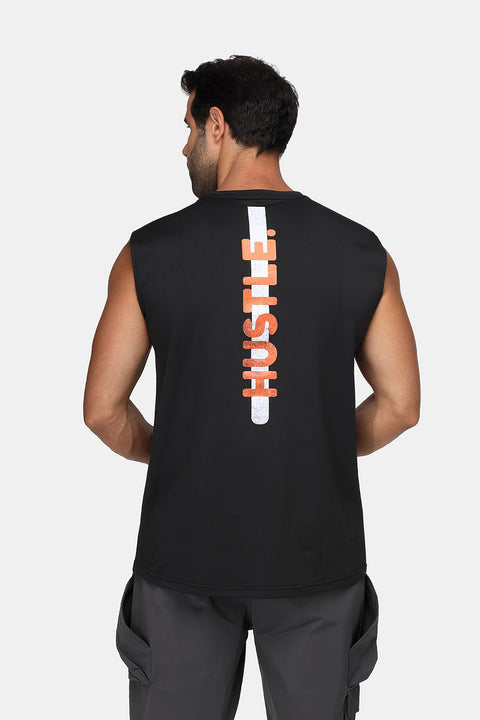 Regular Fit Sports T-Shirt Black