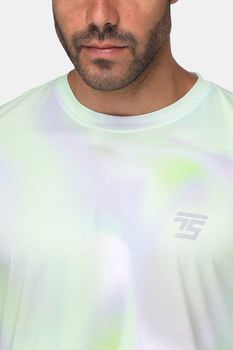 Regular Fit Sports T-Shirt Light Green