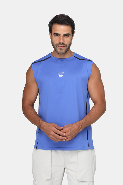 Regular Fit Sports T-Shirt Blue
