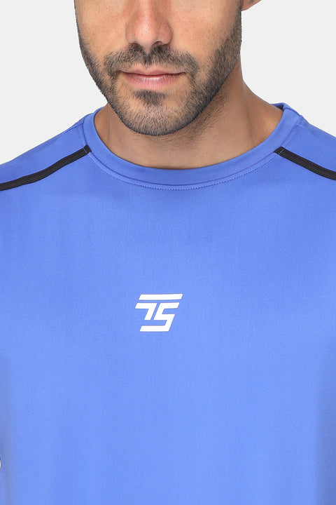 Regular Fit Sports T-Shirt Blue