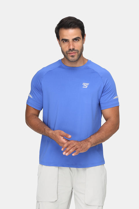 Regular Fit Sports T-Shirt Blue