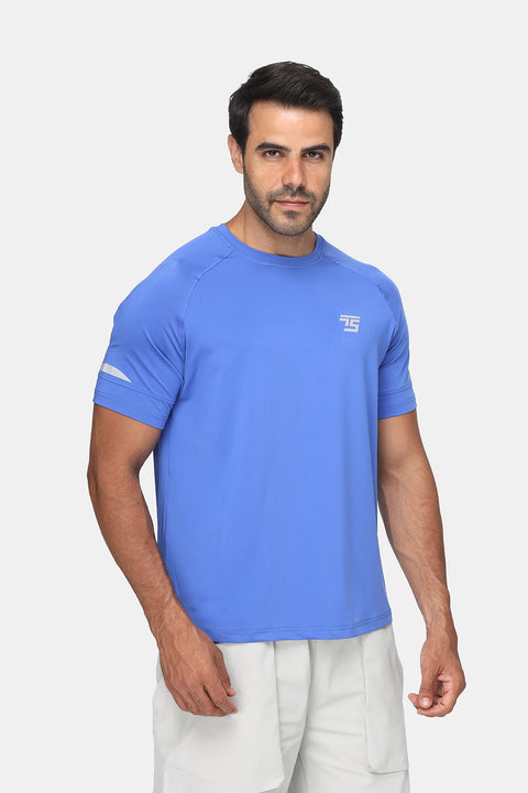 Regular Fit Sports T-Shirt Blue