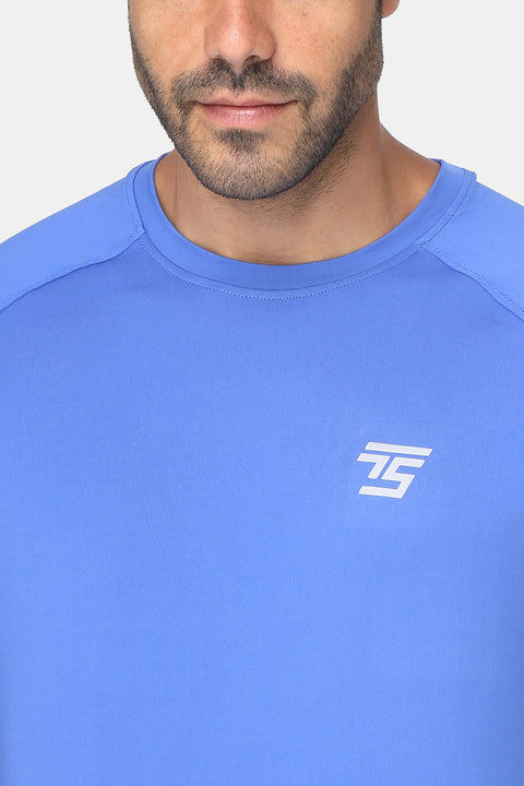 Regular Fit Sports T-Shirt Blue