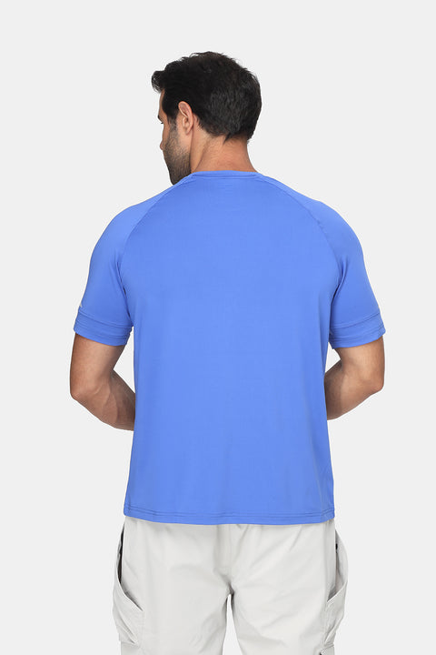 Regular Fit Sports T-Shirt Blue