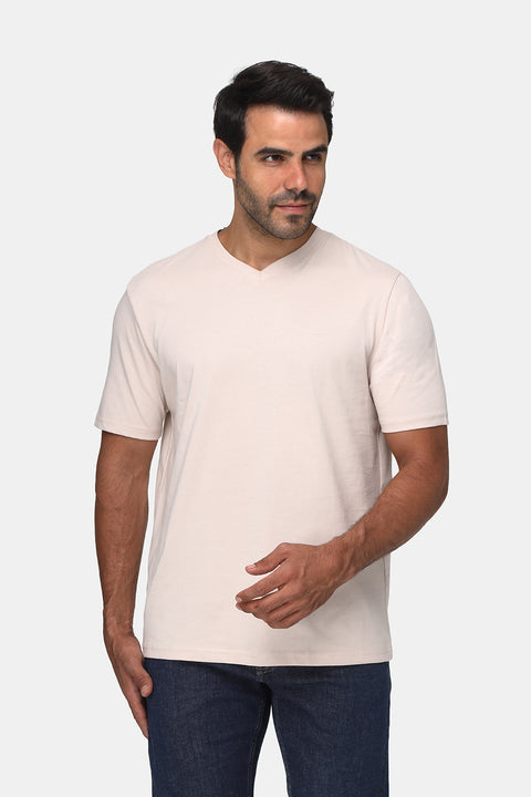 Regular Fit T-Shirt Beige