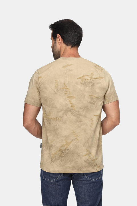 Regular Fit T-Shirt Beige