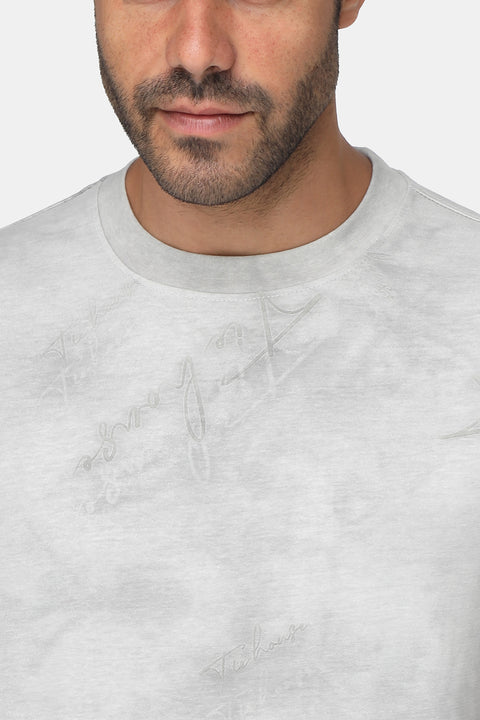 Regular Fit T-Shirt Light Gray