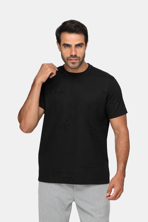 Regular Fit T-Shirt Black