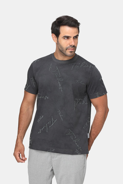 Regular Fit T-Shirt Gray