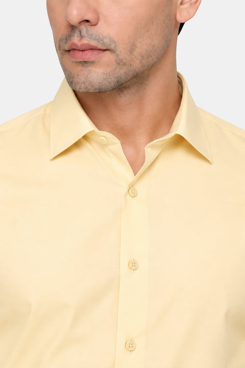 Classic Shirt Slim Fit Yellow