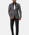 Slim Straight Fit Suit Gray