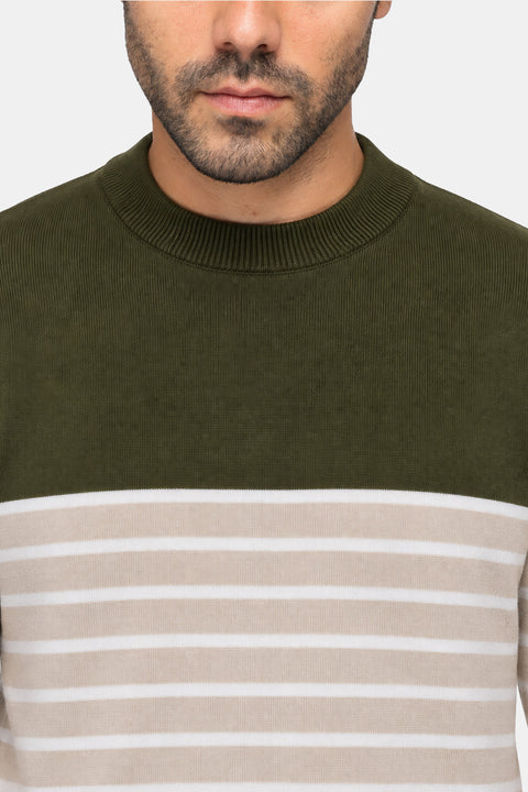 Regular Fit Pullover Beige