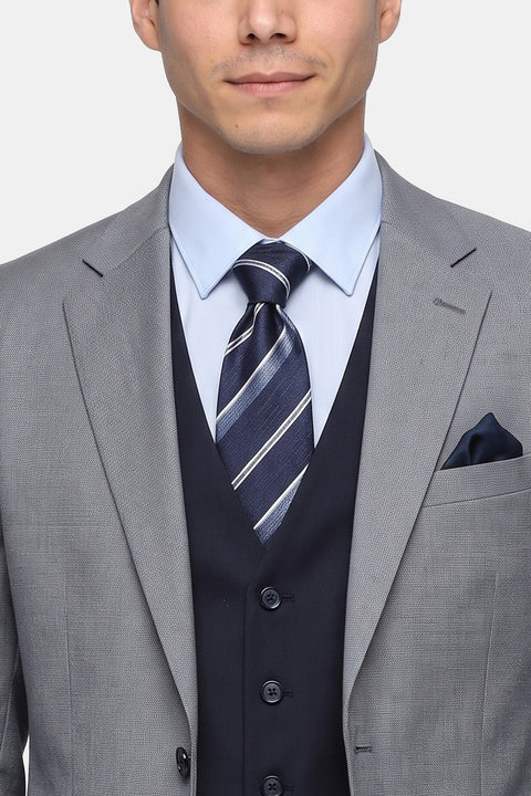 Slim Fit Suit Light Blue