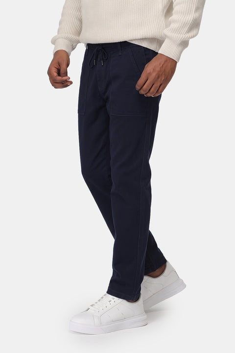 Slim Straight Chino Dark Blue
