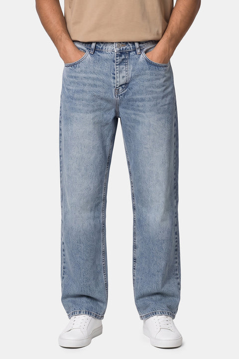 Wide Leg Trousers Jeans Light Blue