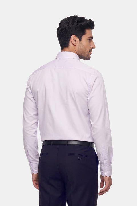 Classic Shirt Slim Fit 100% Cotton Purple