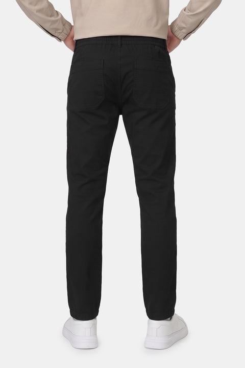 Slim Straight Chino Black