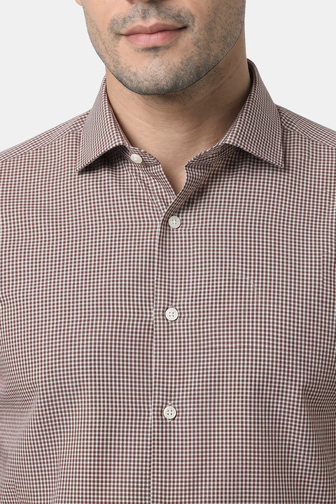 Milano Shirt Slim Fit Beige