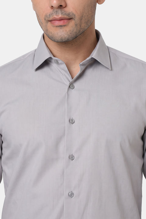 Classic Shirt Regular Fit Light Gray