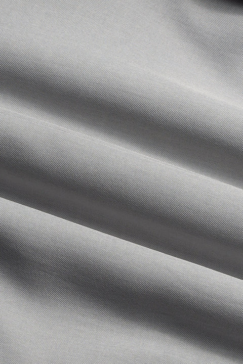 Slim Fit Suit Light Gray