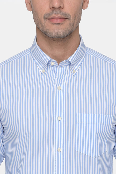 Milano Shirt Regular Fit Light Blue