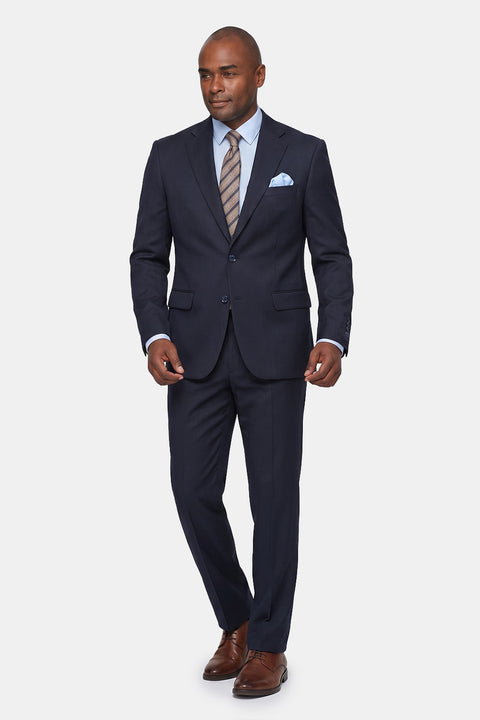 Regular Fit Suit Dark Blue