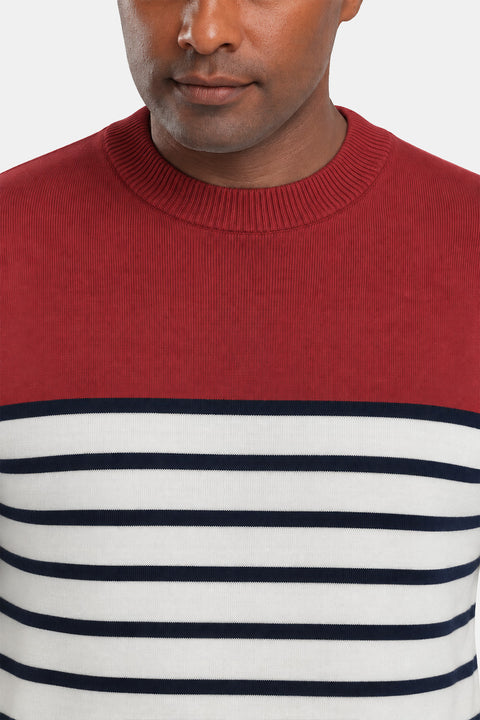 Regular Fit Pullover White