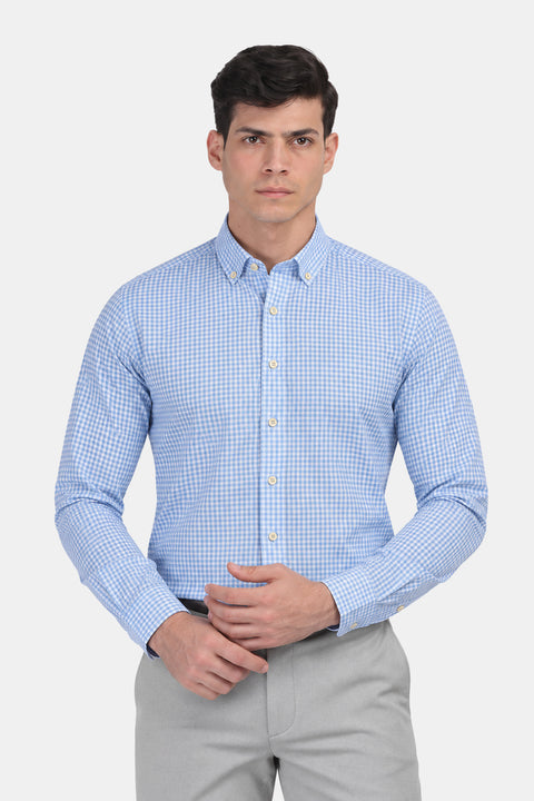 Milano Shirt Regular Fit Light Blue