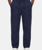Slim Straight pants Linen Dark Blue