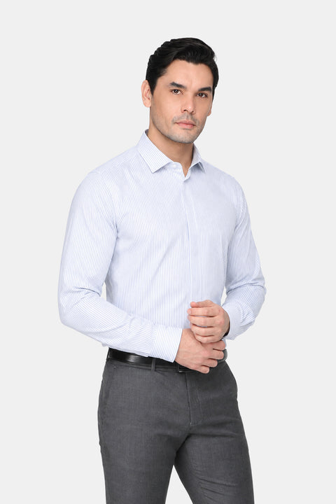 Milano Shirt Slim Fit Light Blue