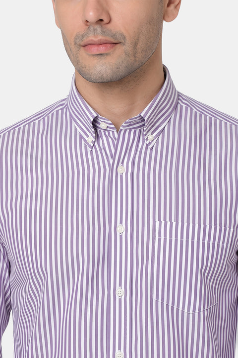 Milano Shirt Regular Fit Light Purple