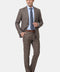 Slim Fit Suit Brown