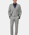 Regular Fit Suit Light Gray