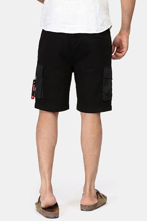 Regular Fit Short Milton Black