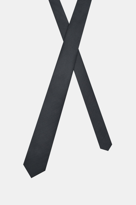 Jacquard Tie 6 cm Dark Gray