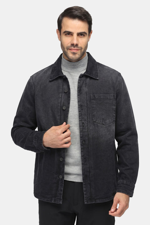 Jacket Jeans Regular Fit Dark Gray