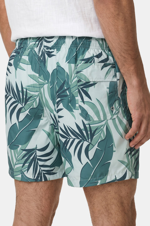 Regular Fit Swim Suit Green