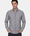 Regular Fit Oxford Shirt Gray 100% Cotton
