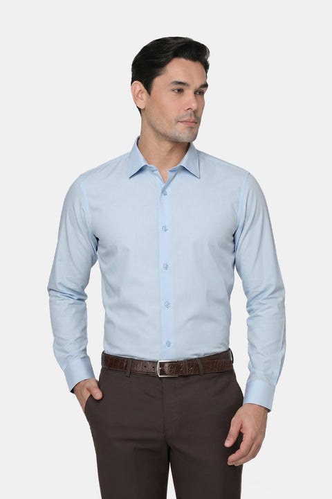 Classic Shirt Slim fit Light Blue